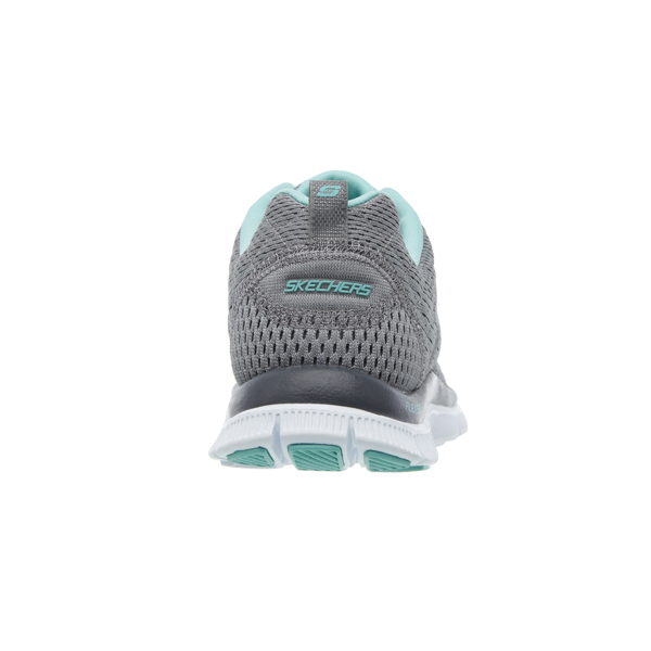 Skechers Women Flex Appeal - Obvious Choice Gray/Turquoise