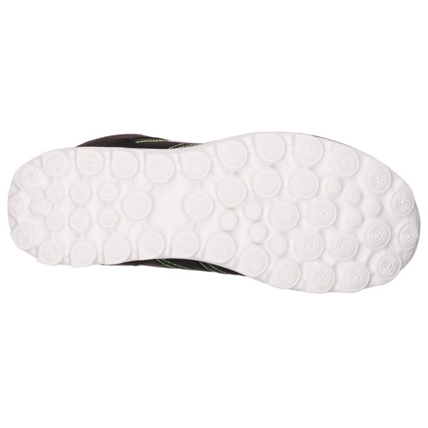 Skechers Men Extra Wide Fit (4E) Shoes - Flash DNA Black/Lime