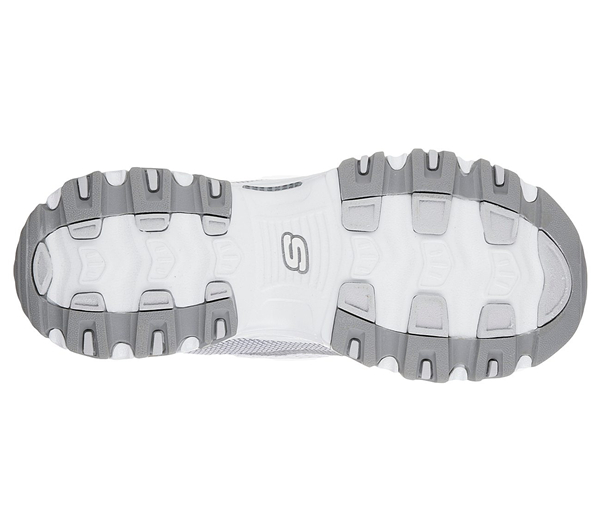 Skechers Women D'Lites - A New Leaf Gray/White