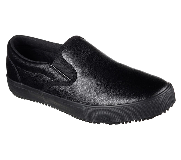 Skechers Men Work: Relaxed Fit Gibson - Alcade Black