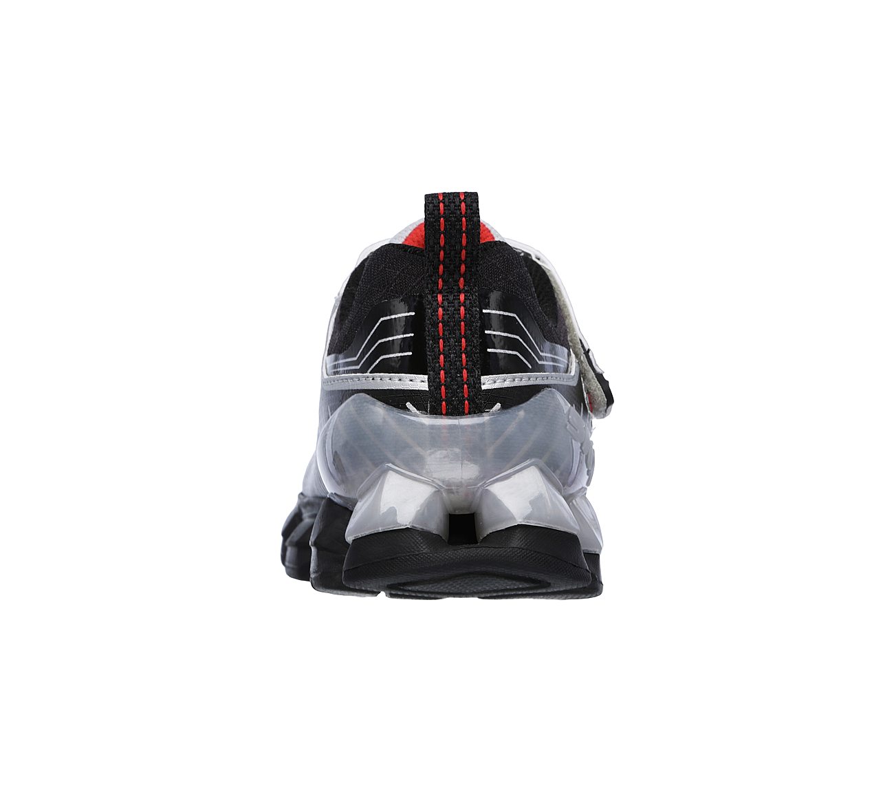 Skechers Boys S Lights: Flashpod - Scoria Sliver/Black