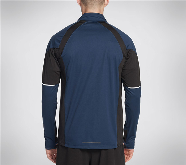 Skechers Men GOTherm Split Hybrid Jacket Navy