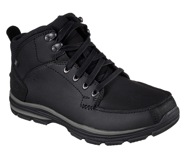 Skechers Men Boots: Garton Black
