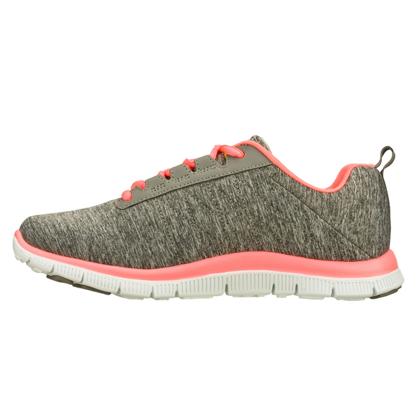 Skechers Women Flex Appeal - Next Generation Gray/Coral