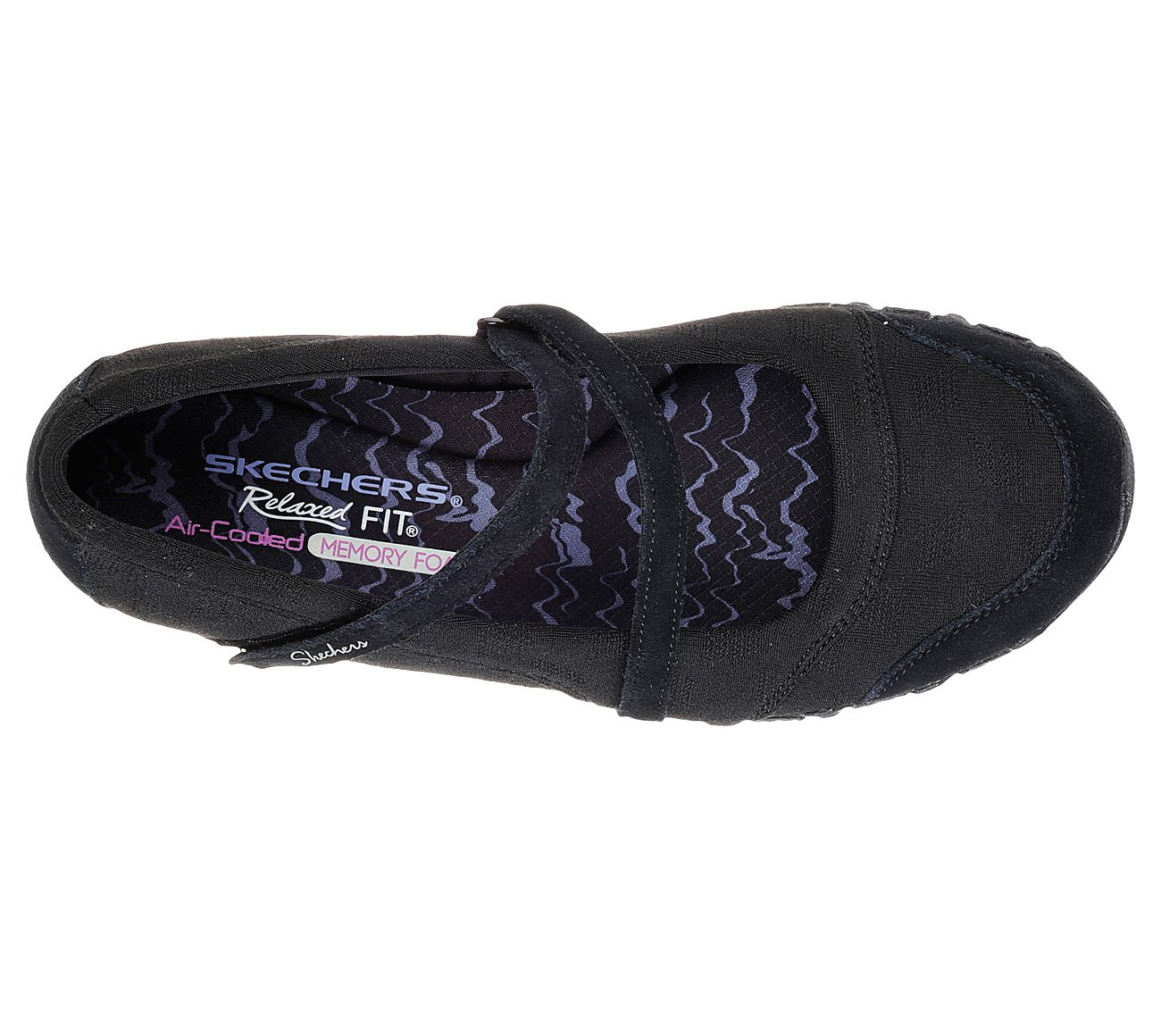 Skechers Women Relaxed Fit: Bikers - Get-Up Black