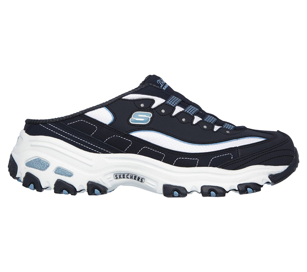 Skechers Women D'Lites - Set In Stone Navy/White