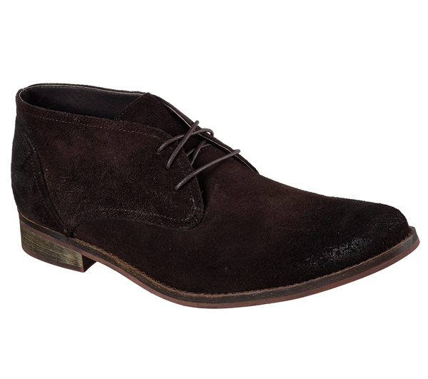 Skechers Men Boots: Mulligan Chocolate