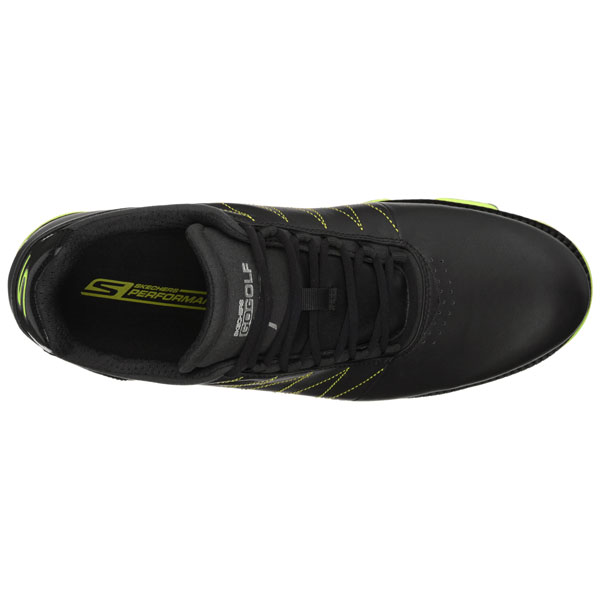 Skechers Men Extra Wide Fit (4E) Shoes - Matt Kuchar Official Black/Lime