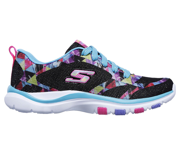 Skechers Girls Trainer Lite Black/Multi