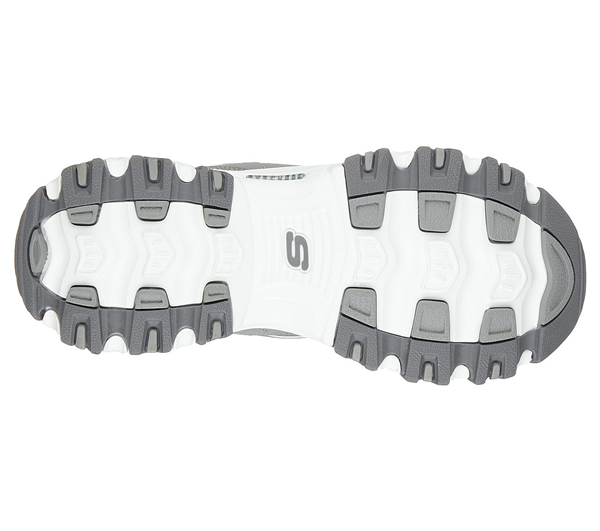 Skechers Women D'lites - Resilient Gray/White