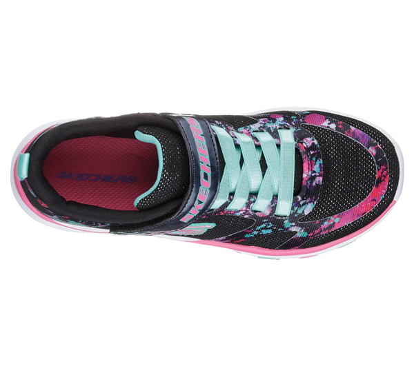 Skechers Girls Trainer Lite - Bright Racer Black/Multi