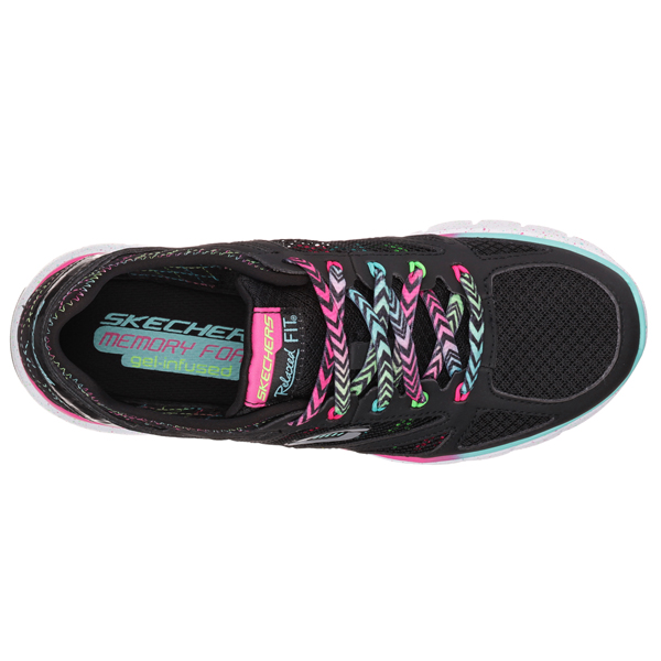 Skechers Women Relaxed Fit: Skech-Flex - Fashion Play Black/Multi