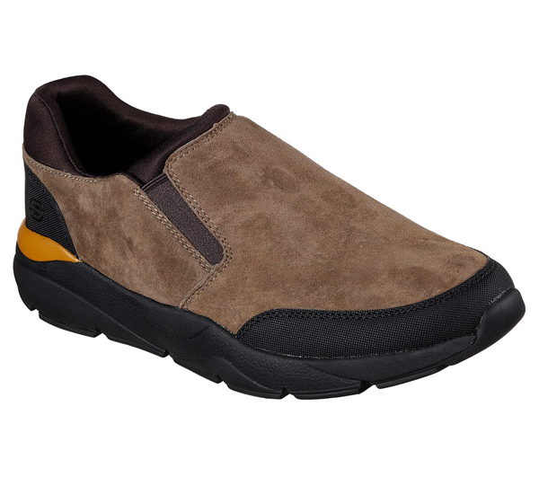 Skechers Men Relaxed Fit: Recent - Kendor Light Brown