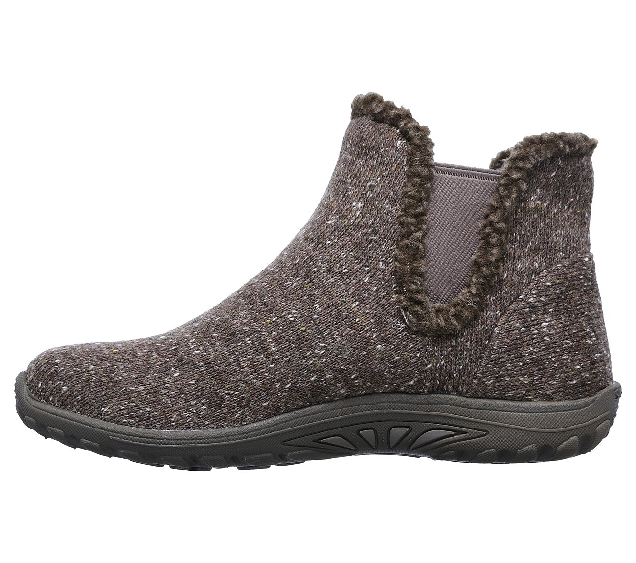 Skechers Women Relaxed Fit: Reggae Fest - Speckled Dark Taupe
