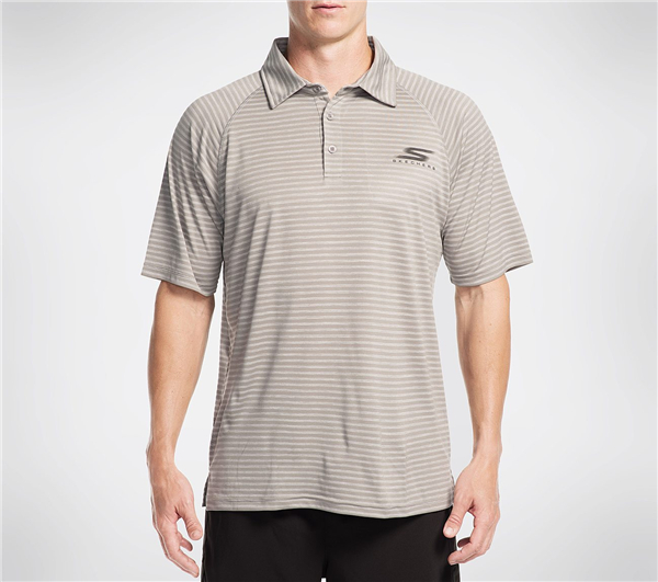 Skechers Men GO Golf Torrey Pines Polo Shirt White