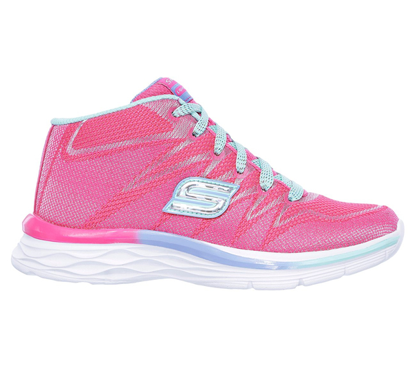 Skechers Girls Dream Dash - Super Spark Neon Pink/Aqua