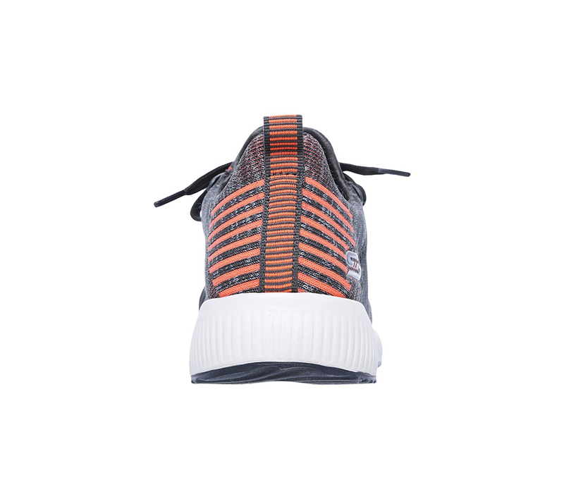 Skechers Women Bobs Squad Charcoal/Orange