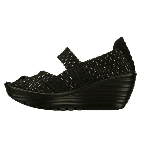 Skechers Women Parallel Black/Silver