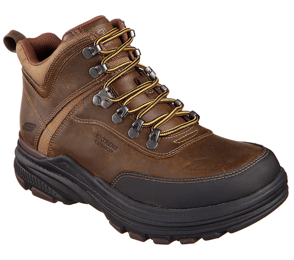 Skechers Men Boots: Holdren - Brenton Dark Brown