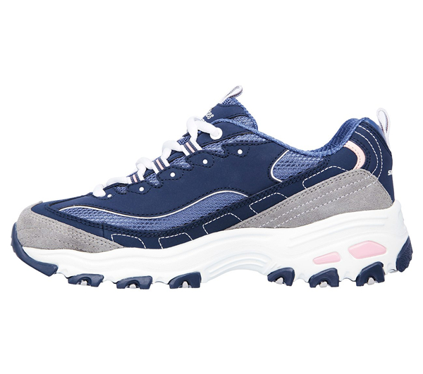 Skechers Women D'Lites - New Journey Navy/Gray