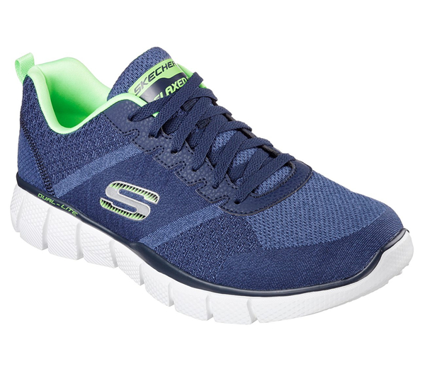 Skechers Men Equalizer 2.0 - True Balance Navy/Lime