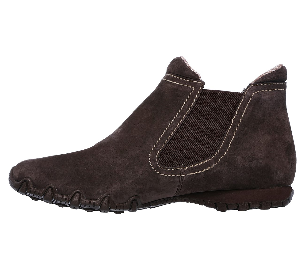 Skechers Women Relaxed Fit: Bikers - Londoner Chocolate