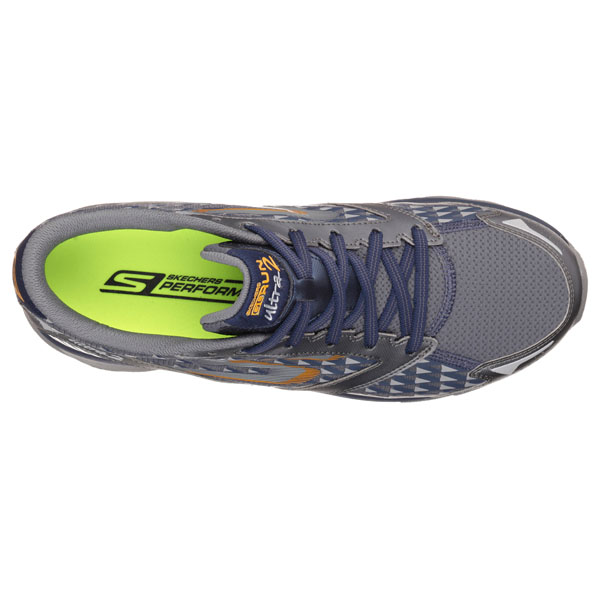 Skechers Men Extra Wide Fit (4E) Shoes - Ultra Charcoal/Navy