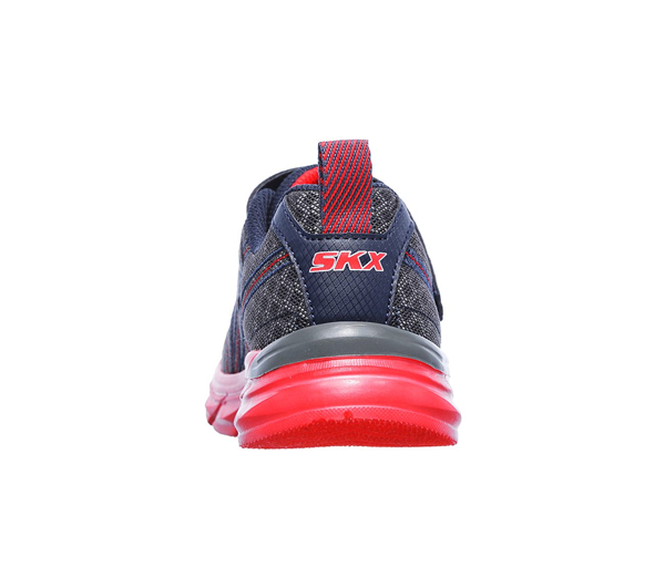 Skechers Boys Advance Charcoal/Red