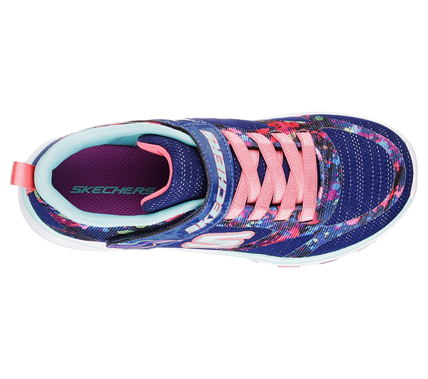Skechers Girls Trainer Lite - Bright Racer Navy/Multi