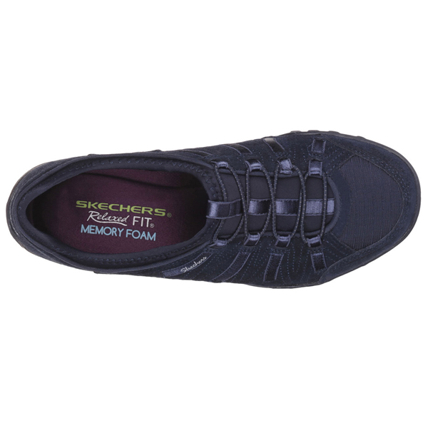 Skechers Women Relaxed Fit: Breathe Easy - Big Bucks Navy