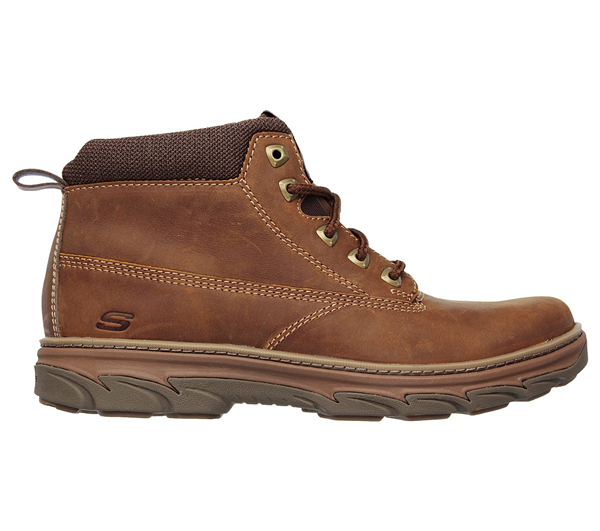 Skechers Men Boots: Resment - Alento Brown