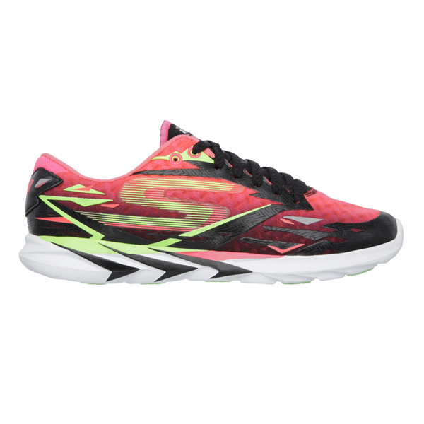 Skechers Women Gomeb Speed Black/Hot Pink