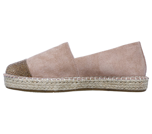 Skechers Women Bobs Lowlights - Razzy Dazzy Taupe