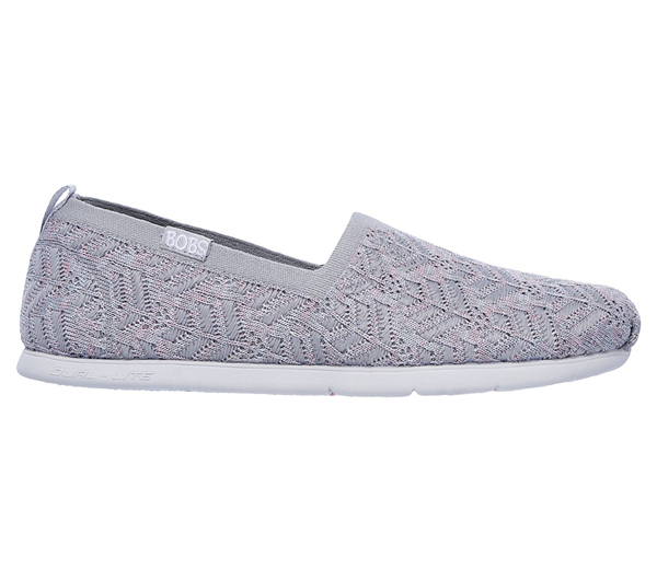 Skechers Women Bobs Plush Lite - Plush Life Gray/Multi