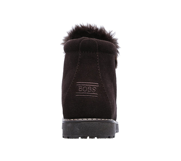 Skechers Women Bobs Alpine - Fur-Eva Chocolate
