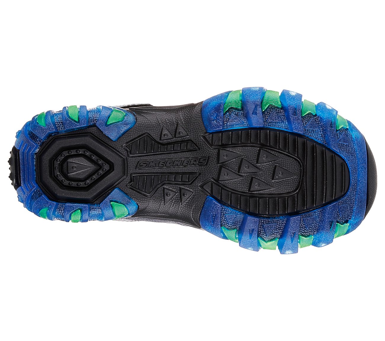 Skechers Boys Lights: Street Lightz 2.0 - Skech Rayz Sliver/Multi