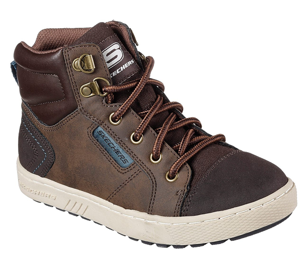 Skechers Boys Direct Pulse - City Clique Charcoal/Black