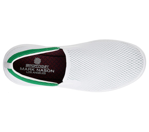 Skechers Men Mark Nason Los Angeles: Classic Cup - Laurel White/Green