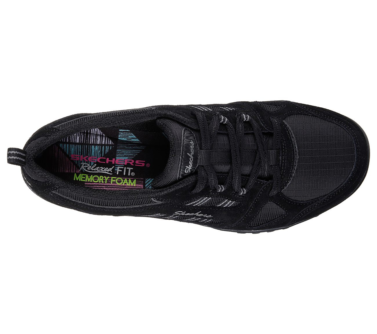 Skechers Women Relaxed Fit: Breathe Easy - Good Luck Black