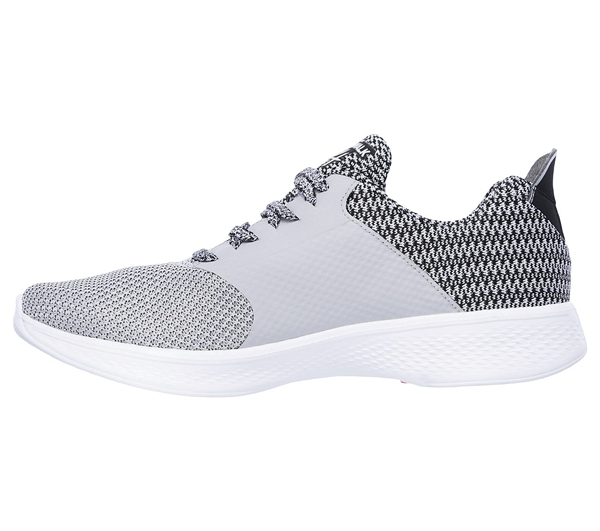 Skechers Women GOwalk 4 - Sustain Light Gray/Black