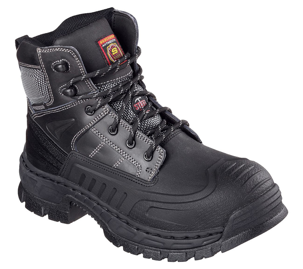 Skechers Men Work: Relaxed Fit Vinten Black