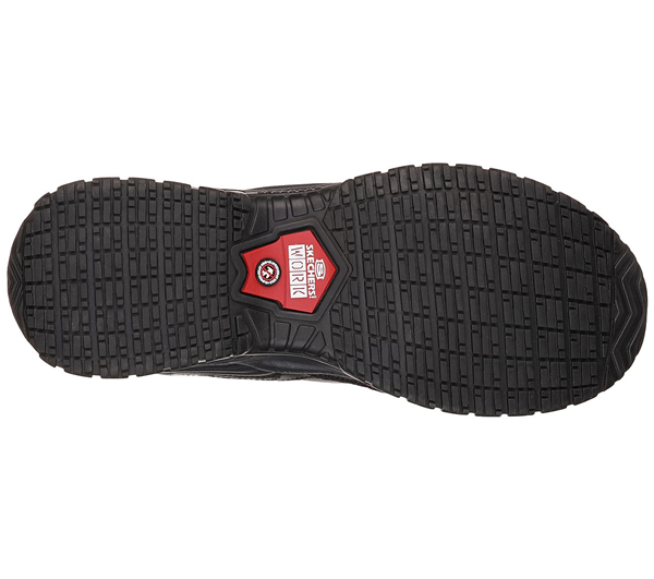 Skechers Men Work: Relaxed Fit Soft Stride - Chatham Comp Toe Black