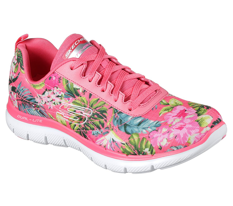 Skechers Women Flex Appeal 2.0 - Beach Break Pink/Multi