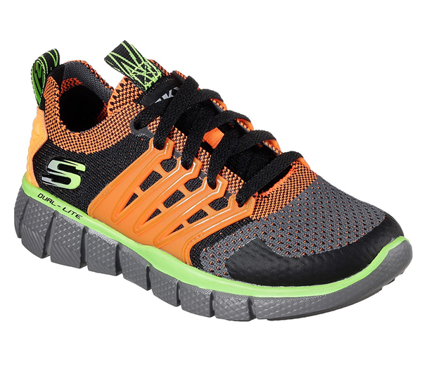 Skechers Boys Equalizer 2.0 Black/Orange