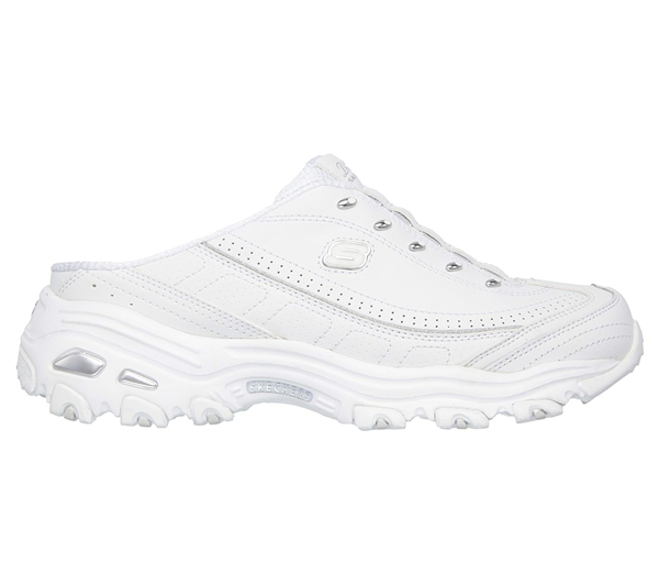 Skechers Women D'lites - Bright Sky White/Sliver