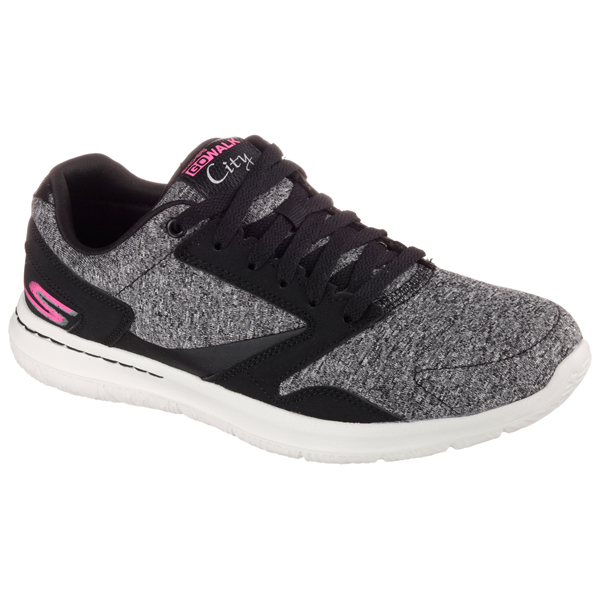 Skechers Women GOwalk City - Uptown Black/White