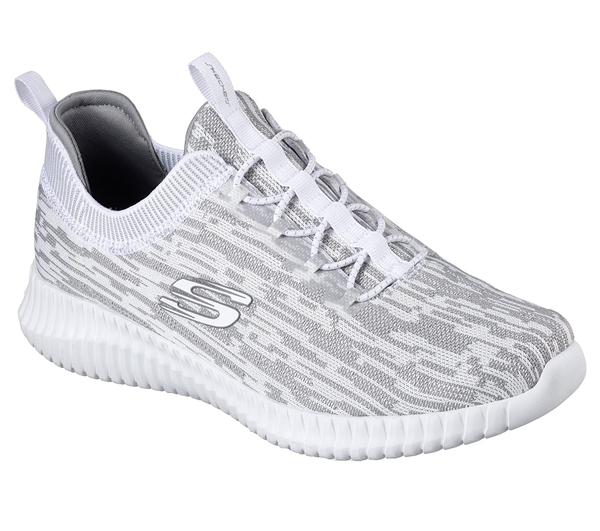 Skechers Men Elite Flex - Hartnell White/Gray