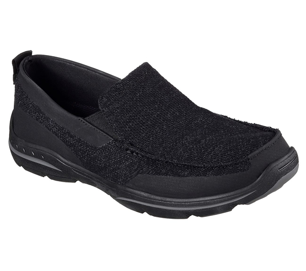 Skechers Men Relaxed Fit: Harper - Moven Black