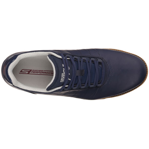 Skechers Men Extra Wide Fit (4E) Shoes - Matt Kuchar Official Navy/Gray