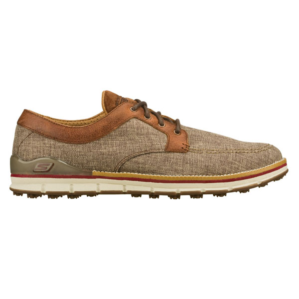 Skechers Men Extra Wide Fit (4E) Shoes - Eagle Brown/Multi